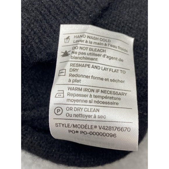 Vince Sweater Womens XS Black 100% Cashmere Crewneck Pullover Soft‎ Knit Classic - Picture 13 of 14